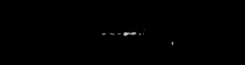 Processed fireball image