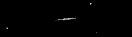 Processed fireball image