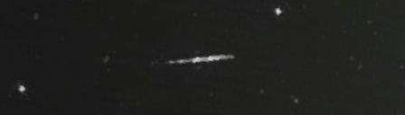 Unprocessed fireball image