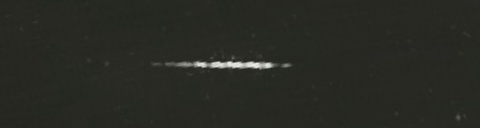 Unprocessed fireball image