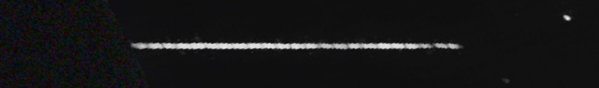 Unprocessed fireball image