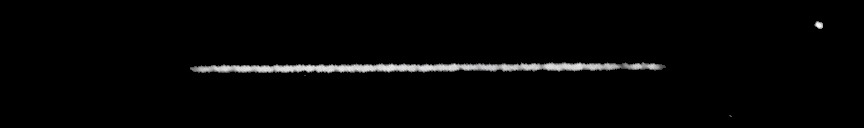 Processed fireball image