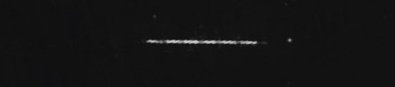 Unprocessed fireball image