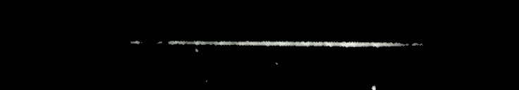 Processed fireball image