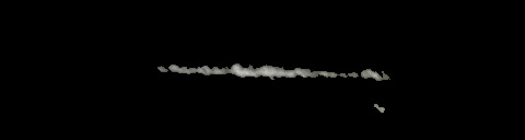 Processed fireball image