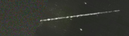 Unprocessed fireball image