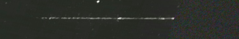 Unprocessed fireball image