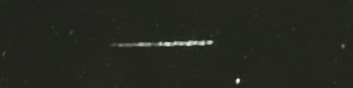 Unprocessed fireball image