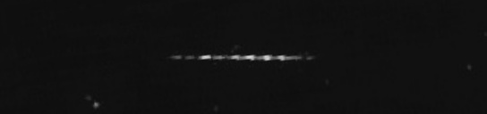 Unprocessed fireball image