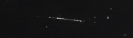 Unprocessed fireball image