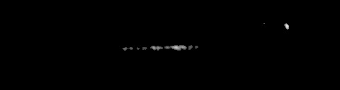 Processed fireball image