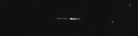 Unprocessed fireball image