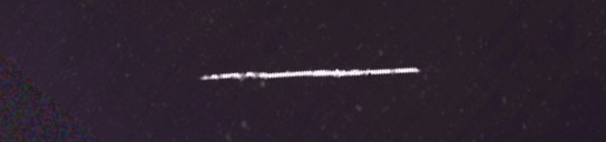 Unprocessed fireball image