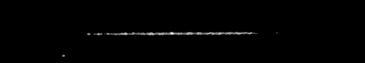 Processed fireball image