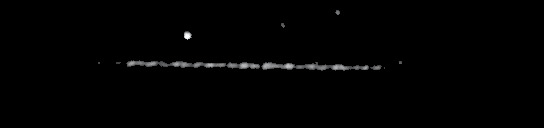 Processed fireball image