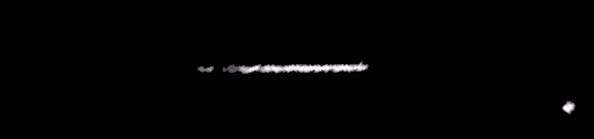 Processed fireball image