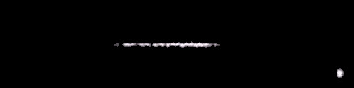 Processed fireball image