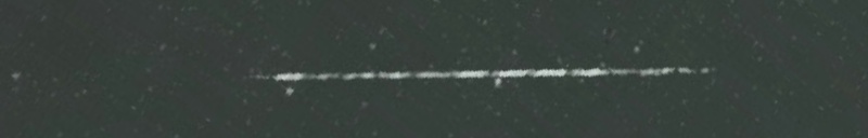 Unprocessed fireball image