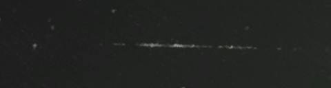 Unprocessed fireball image