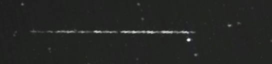 Unprocessed fireball image