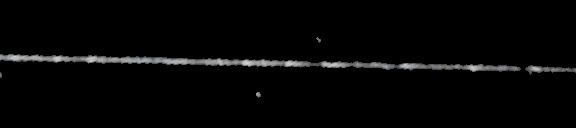 Processed fireball image