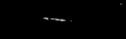 Processed fireball image