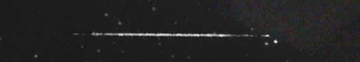 Unprocessed fireball image