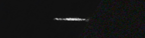 Unprocessed fireball image