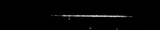 Processed fireball image