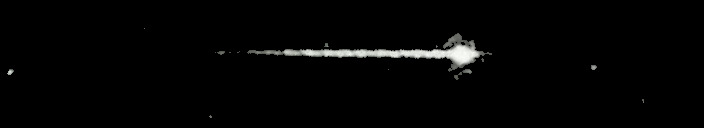 Processed fireball image