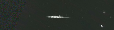 Unprocessed fireball image