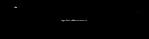 Processed fireball image