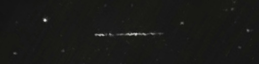 Unprocessed fireball image