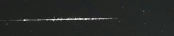 Unprocessed fireball image