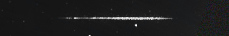 Unprocessed fireball image