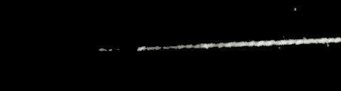 Processed fireball image