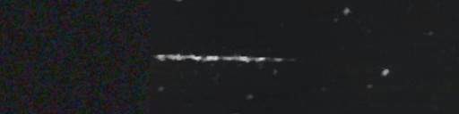 Unprocessed fireball image