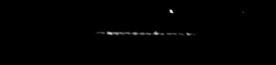 Processed fireball image