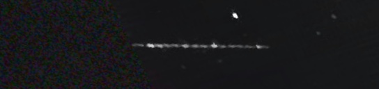 Unprocessed fireball image