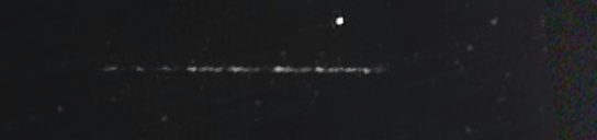 Unprocessed fireball image