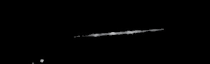 Processed fireball image