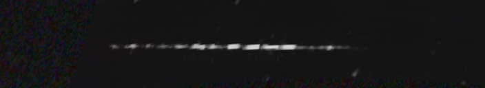 Unprocessed fireball image