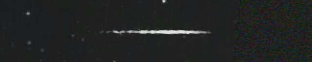 Unprocessed fireball image