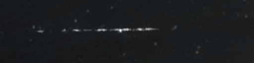 Unprocessed fireball image