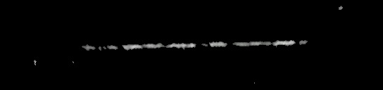 Processed fireball image