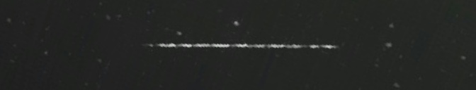 Unprocessed fireball image