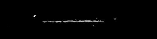 Processed fireball image