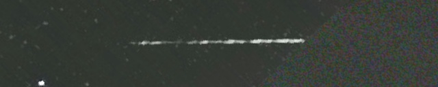 Unprocessed fireball image