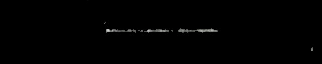 Processed fireball image