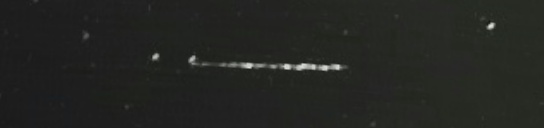 Unprocessed fireball image